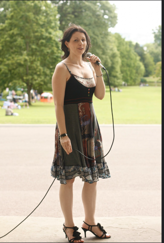 The Deltonians at a gig